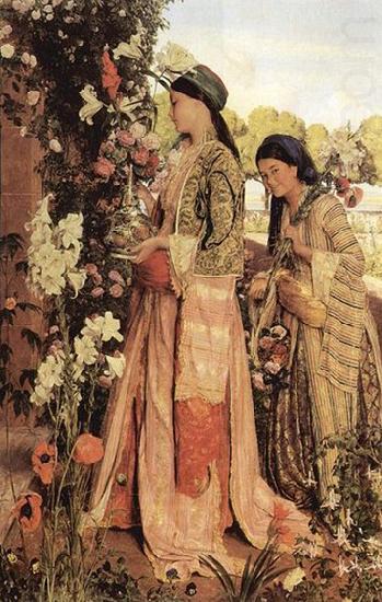 Lilium Auratum, John Frederick Lewis